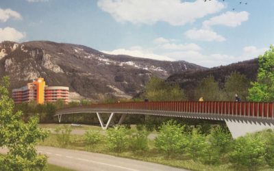 Passerelle sur l’autoroute: le projet Polydesmida primé