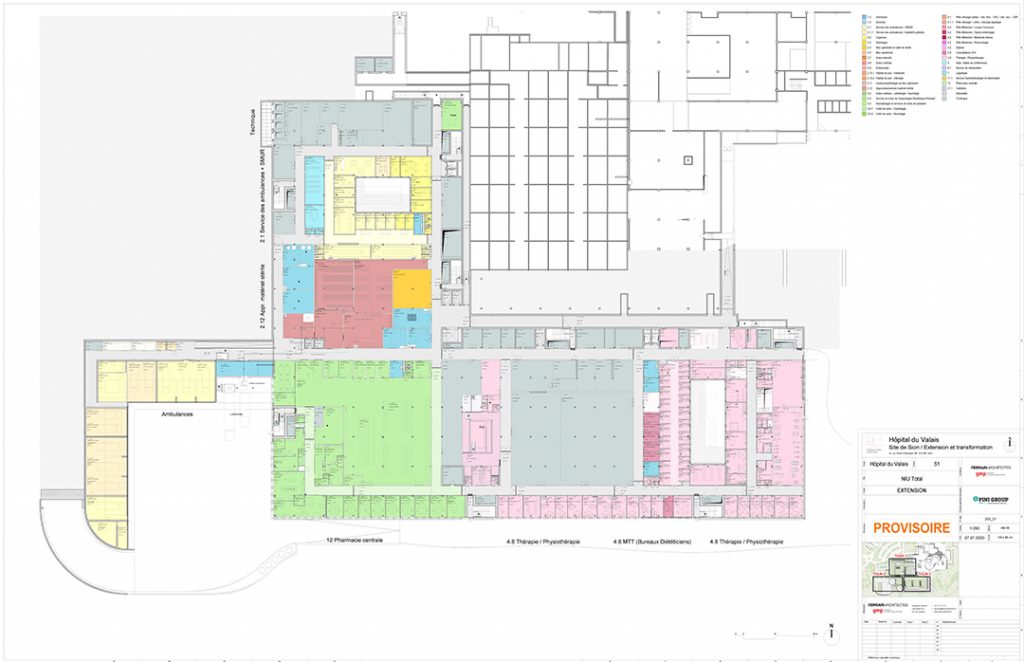 Plans D’agrandissement 200ème, Niveaux U,A,B Et C | Infrastructures De ...