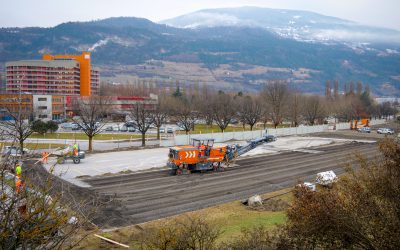 Début des travaux de gros œuvre